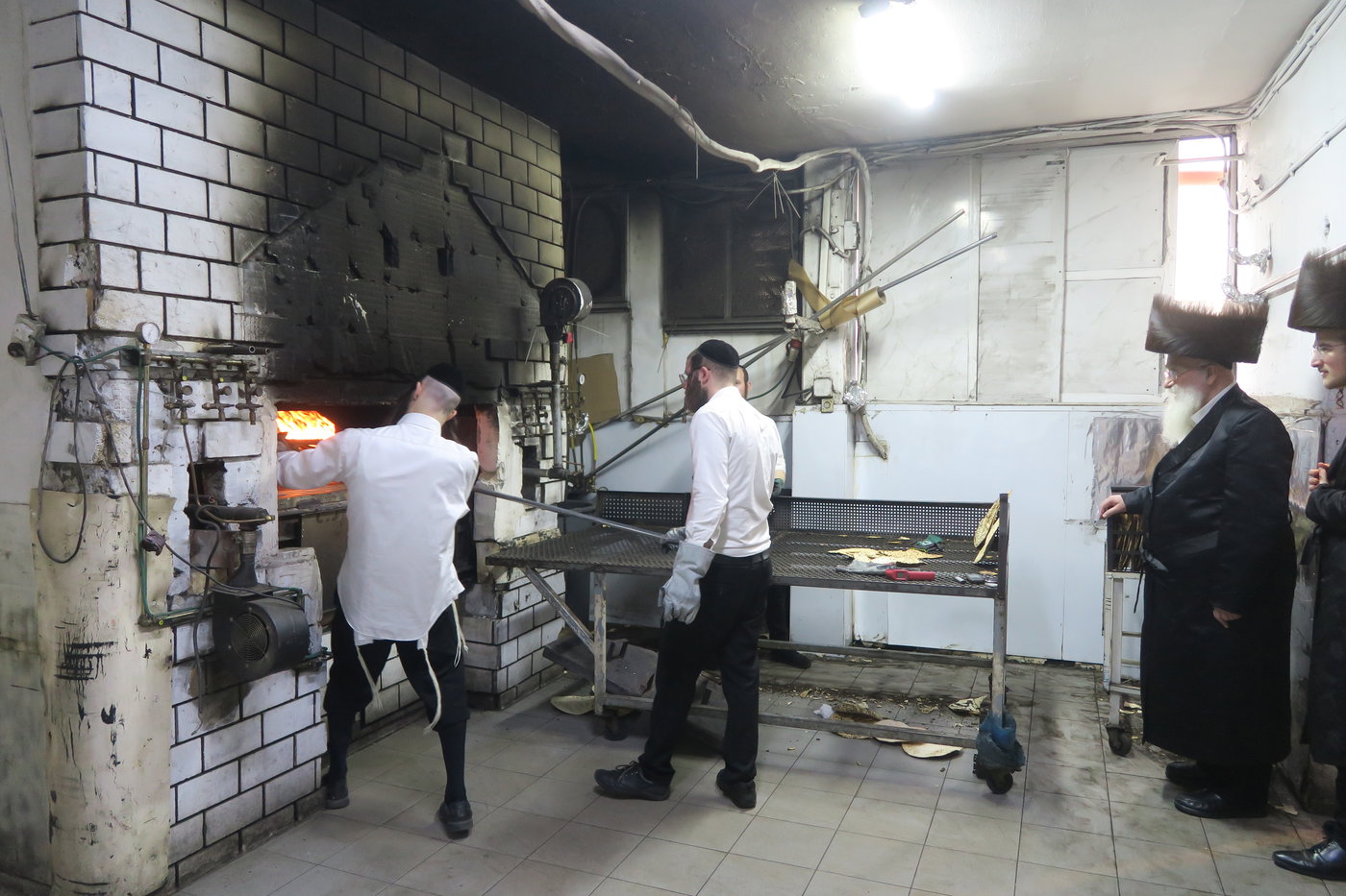 הגרש"א שטרן באפיית מצות