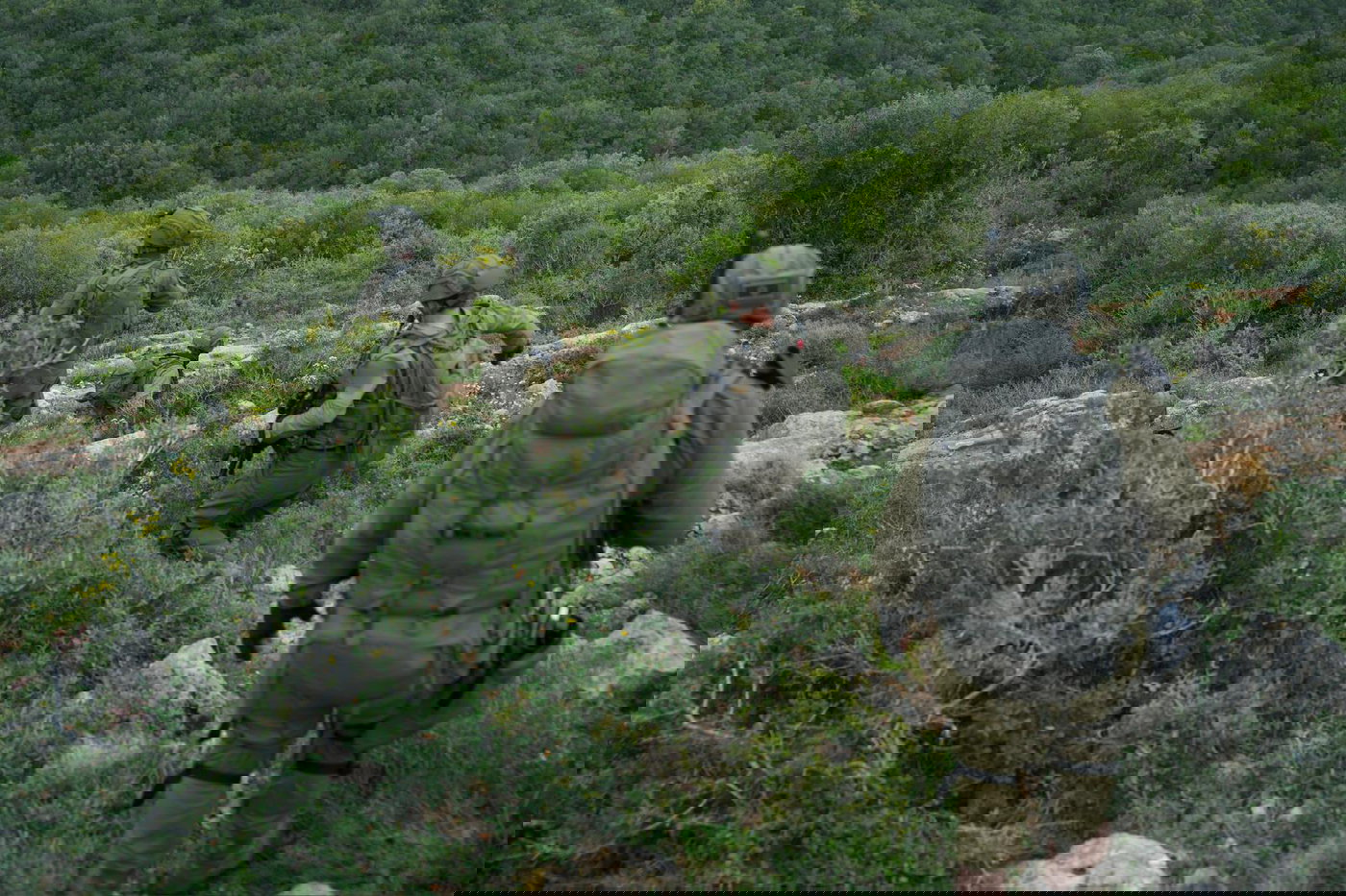 לוחמי צה"ל בדרום לבנון 