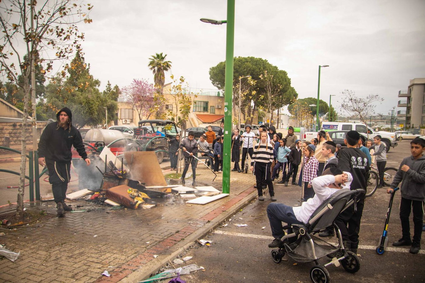 שריפת חמץ בעמנואל