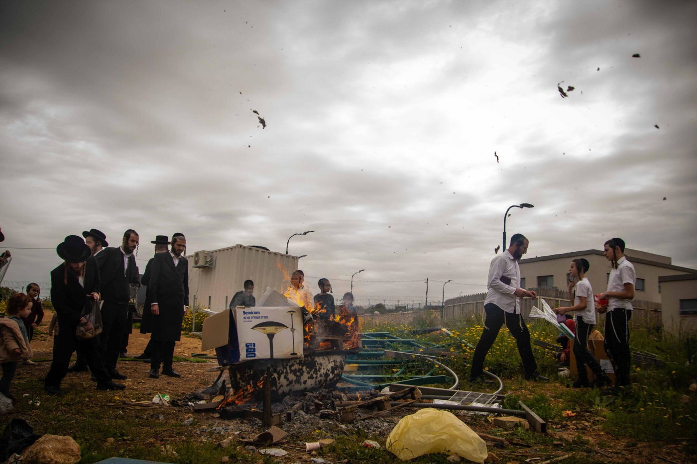 שריפת חמץ בעמנואל
