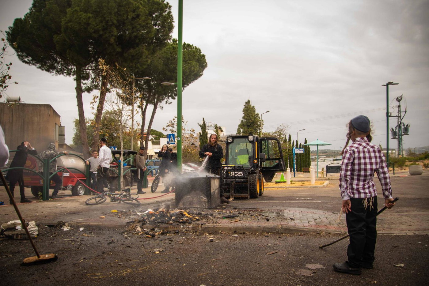 שריפת חמץ בעמנואל