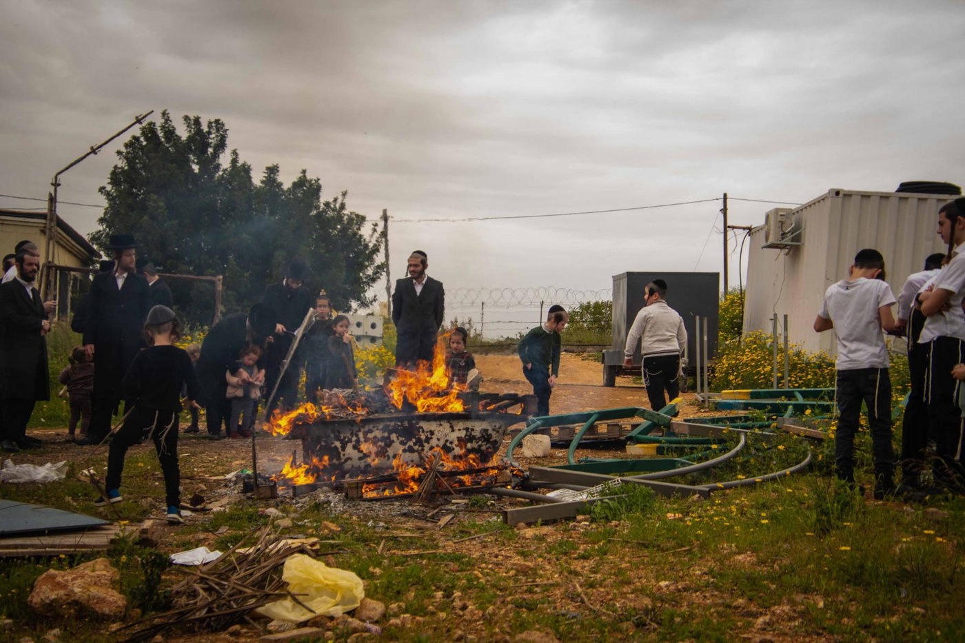 שריפת חמץ בעמנואל
