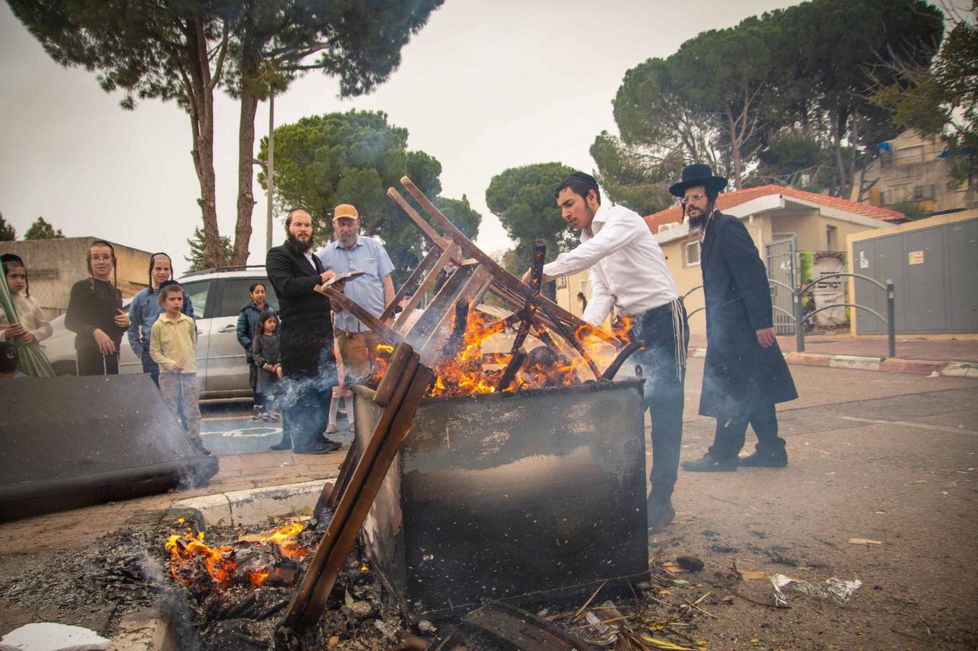 שריפת חמץ בעמנואל