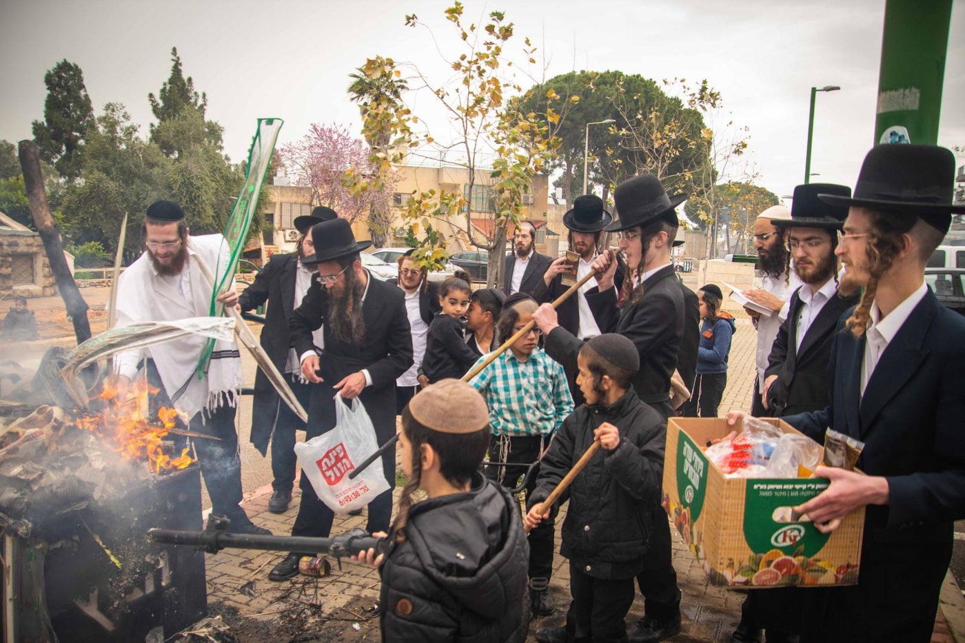 שריפת חמץ בעמנואל