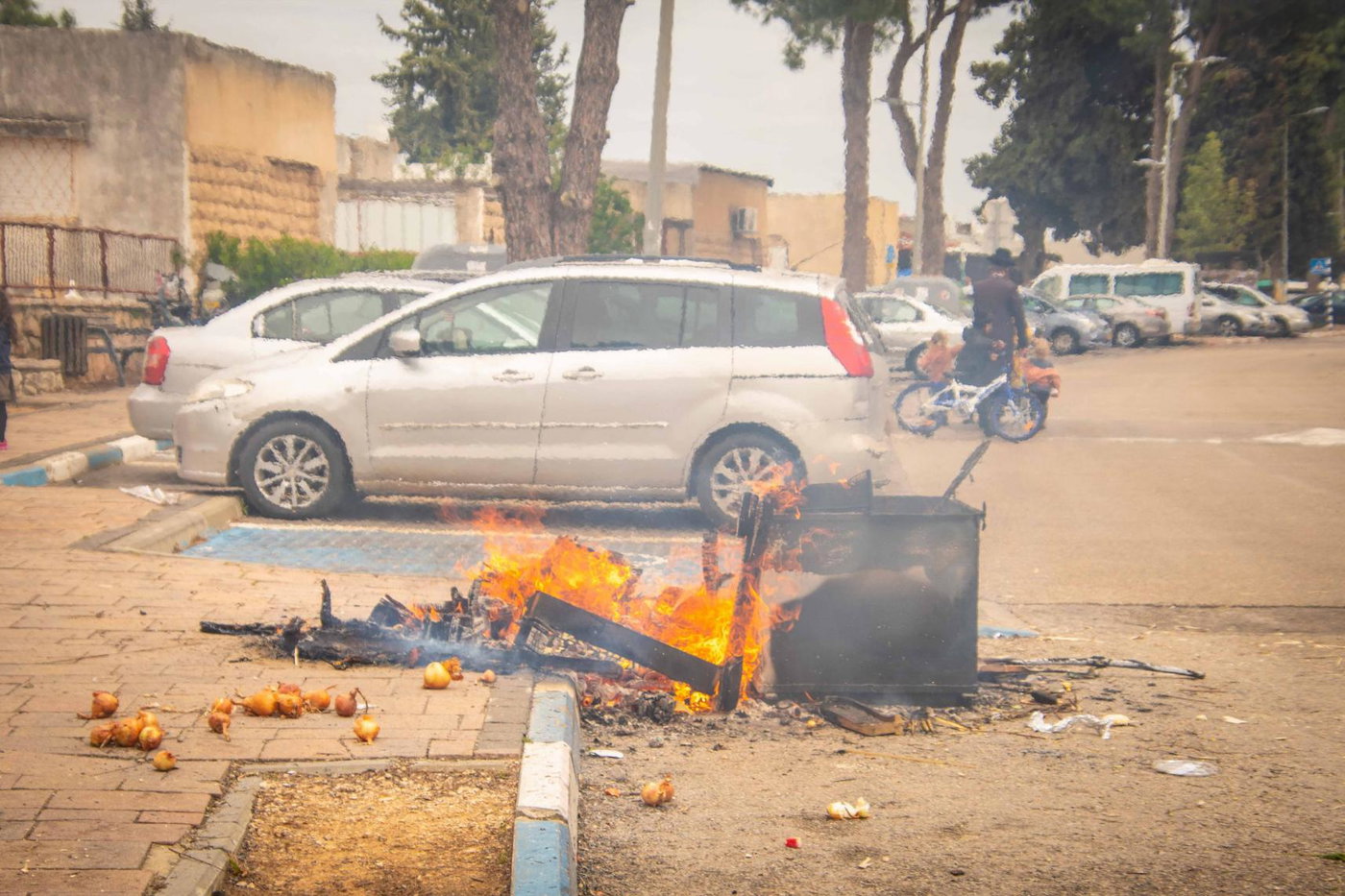 שריפת חמץ בעמנואל