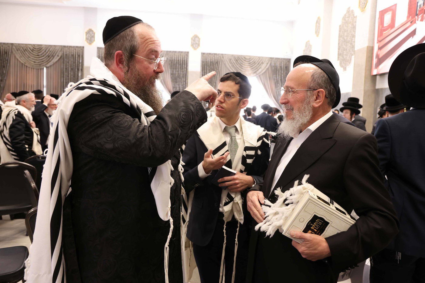 ברכת כהנים בהיכל ישיבת טשכנוב