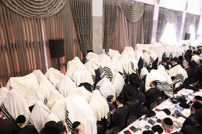 ברכת כהנים בהיכל ישיבת טשכנוב