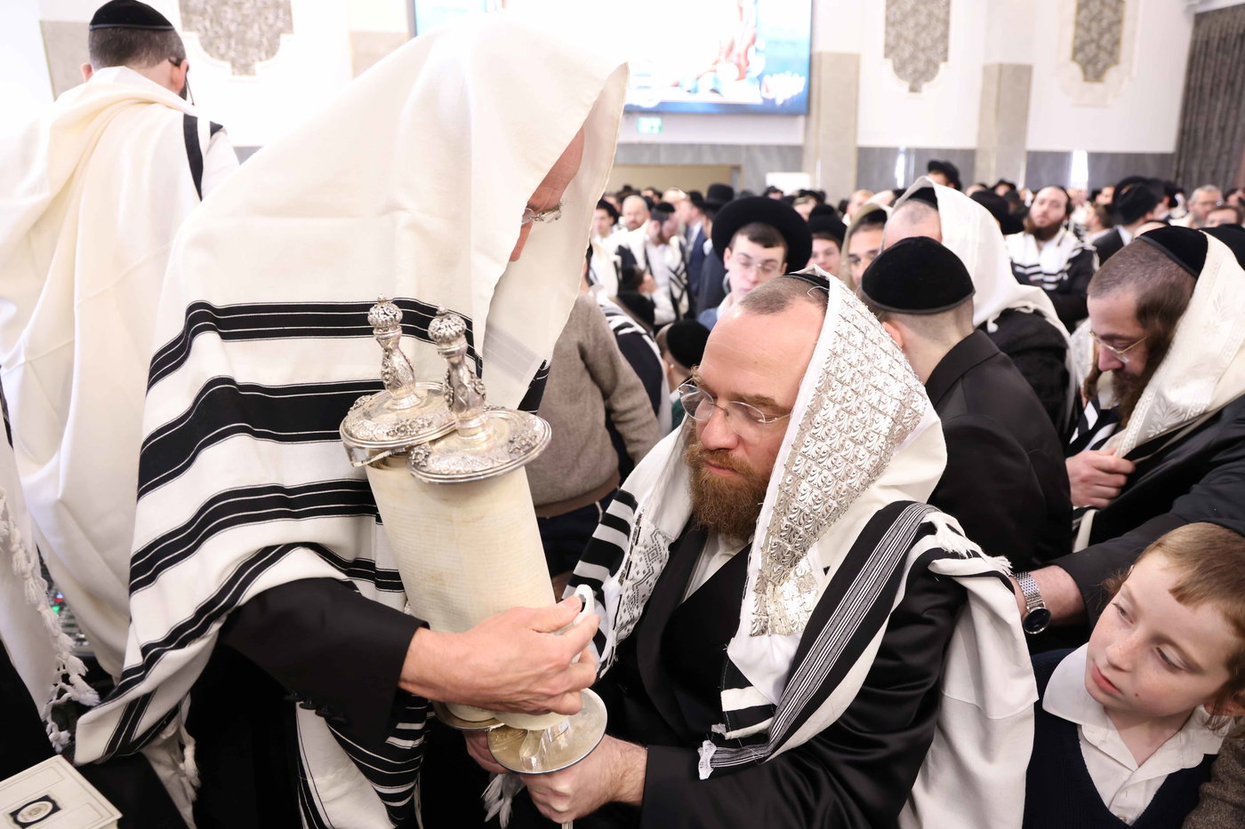 ברכת כהנים בהיכל ישיבת טשכנוב