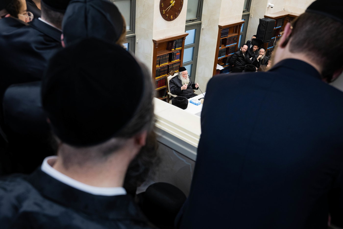 הגר"ש אלתר בשיעור חוה"מ פסח