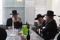 מעמד הקבלת פני רבו לראש הישיבה הגאון רבי ברוך דב דיסקין