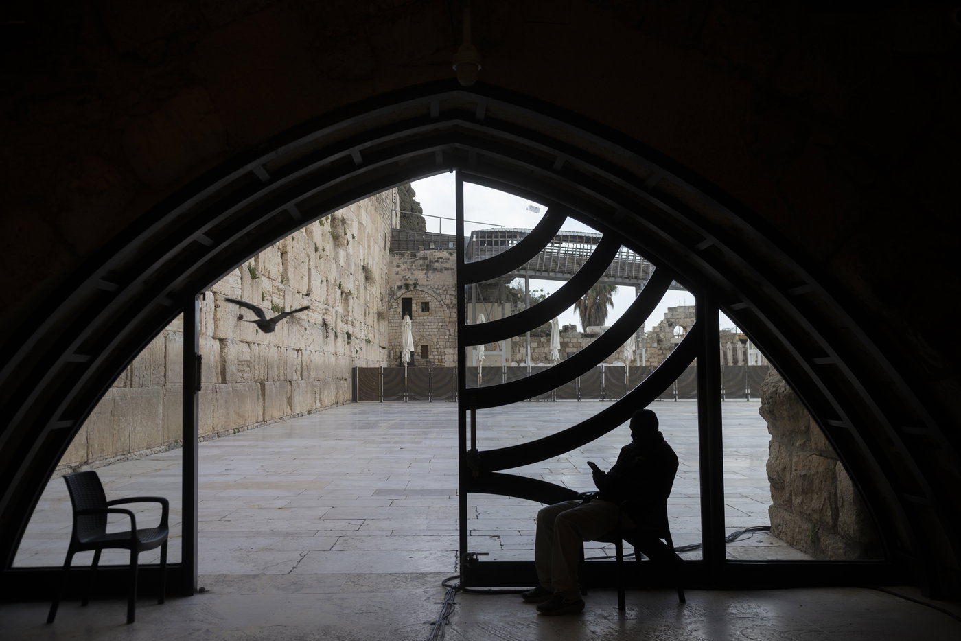 הכותל המערבי, אתמול