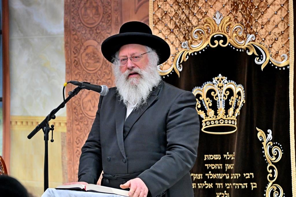 הגרחי"א לנדא בשיחה בביהמ"ד ספינקא בבית שמש