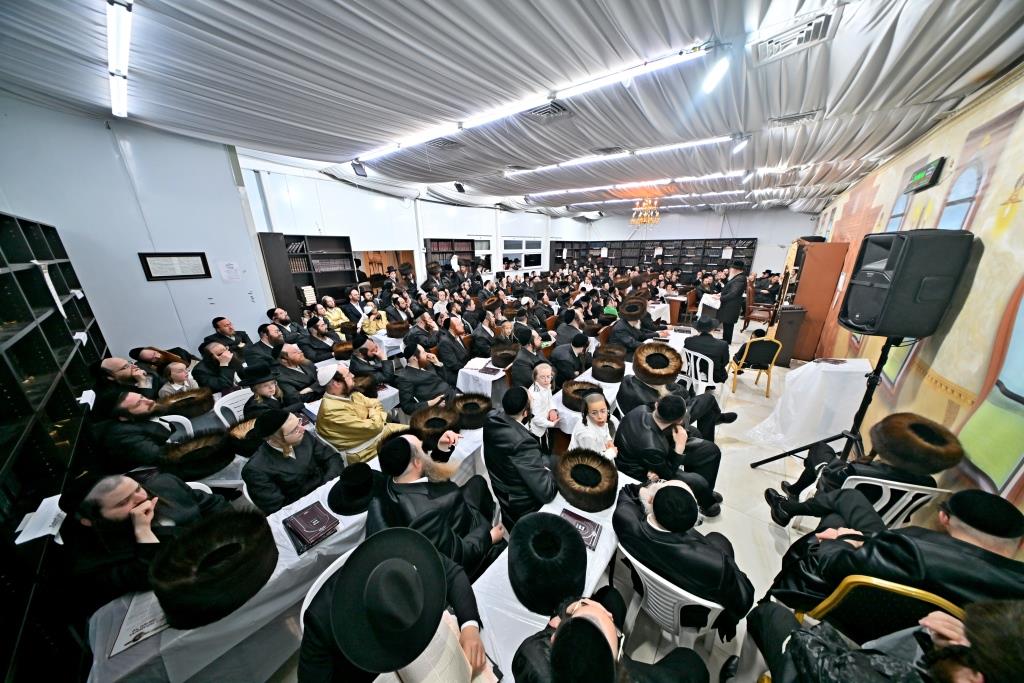 הגרחי"א לנדא בשיחה בביהמ"ד ספינקא בבית שמש