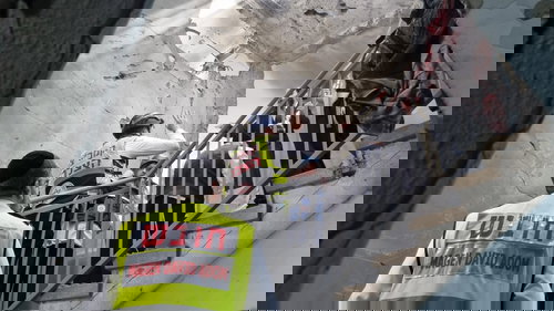 בניין שנפגע במלחמה בבני ברק 