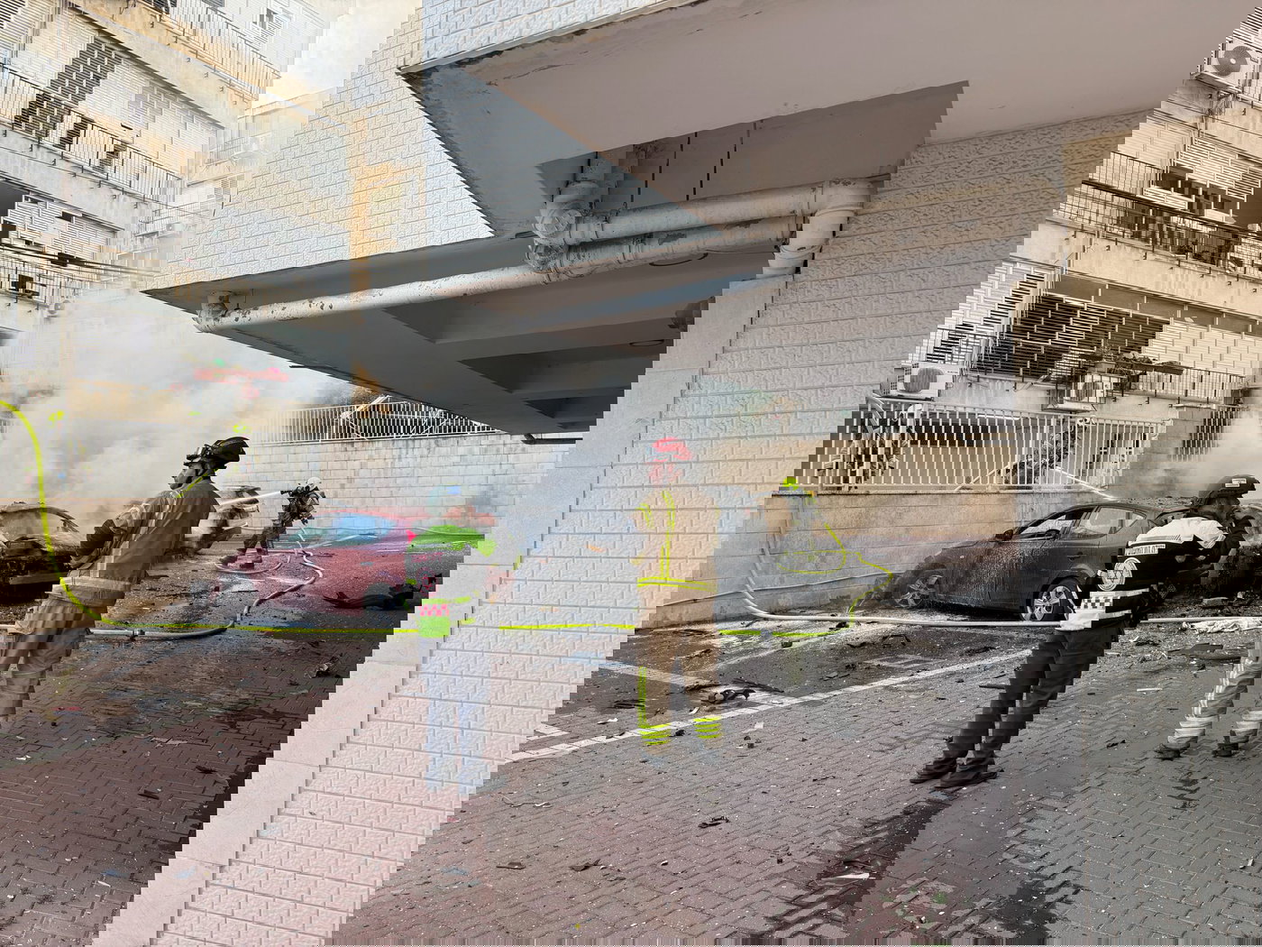 זירת הנפילה בפתח תקווה