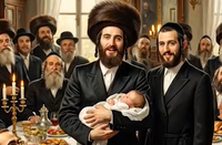 נס משביעי של פסח: נפקד בילדים אחרי 4 שנים ואחותו המבוגרת התחתנה | צפו ברבי אלימלך בידרמן