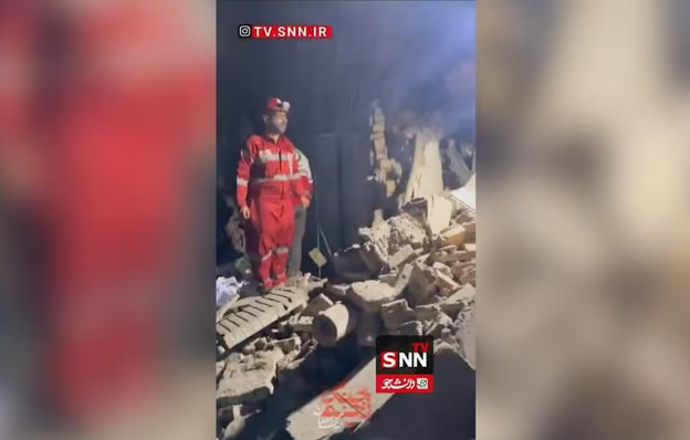 תיעוד איראני ותעמולה גסה: בית כנסת במרכז טהרן נפגע בתקיפה ישראלית