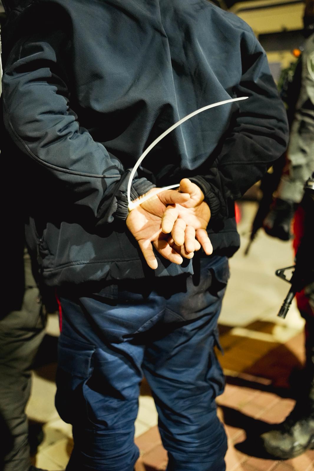 שכם: המסתערבים עצרו 4 מבוקשים בחשד לייצור, הפצה והשלכת מטעני חבלה