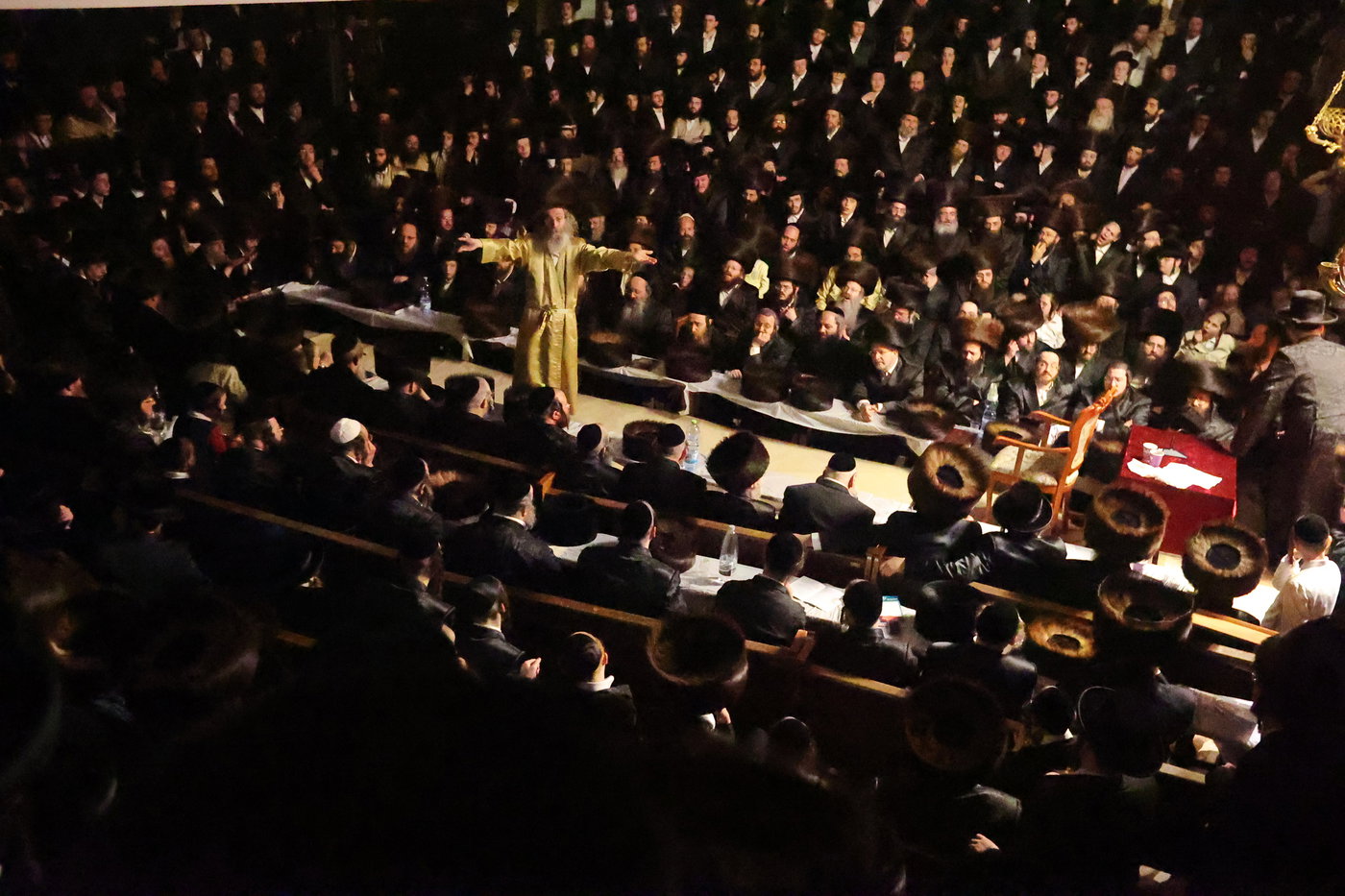 הגה"צ רבי אלימלך בידרמן בזיץ הכנה לשביעי של פסח