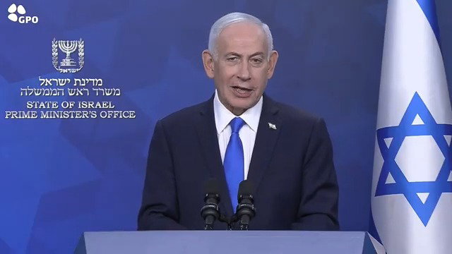 ראש הממשלה בהצהרה