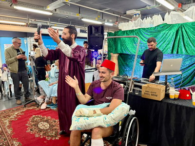 חגיגת מימונה במרכז הרפואי רמב"ם