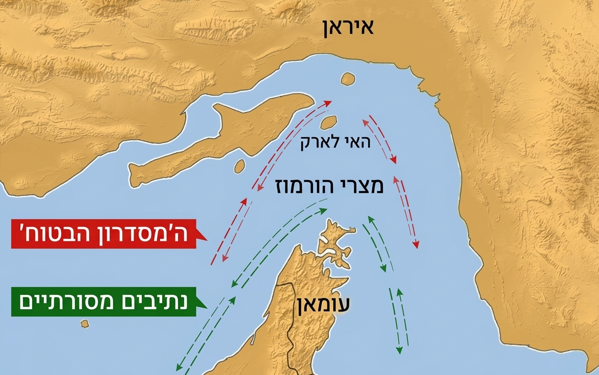 מפת המעברים בהורמוז