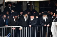 האדמו"ר מגור בשריפת חמץ