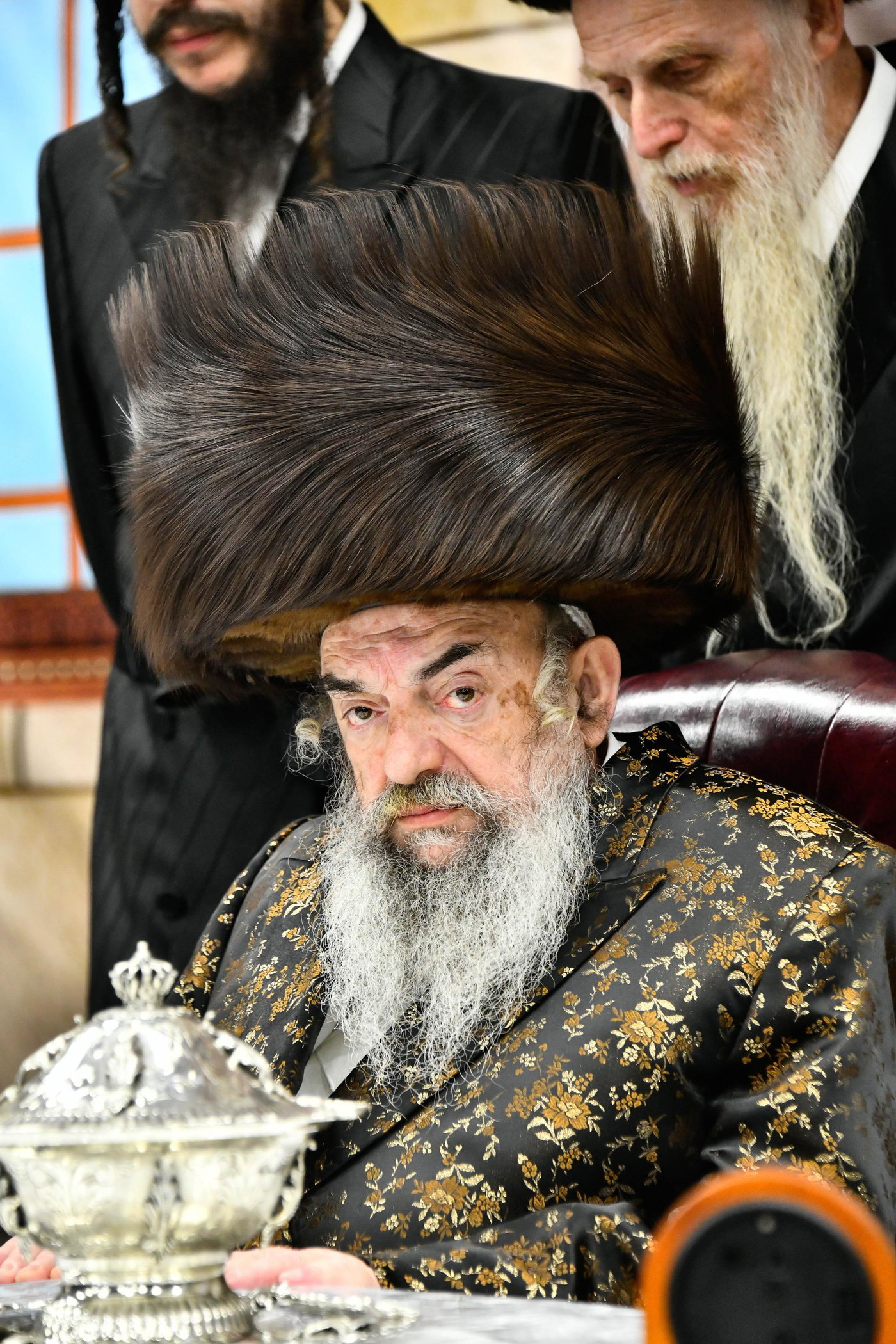 האדמו"ר מלעלוב בטיש חוה"מ פסח