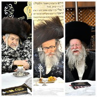 שלוש חצרות, קדושה אחת | כך חתמו את החג בטעמשוואר, ספינקא וקוזמיר