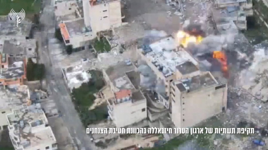 תקיפות תשתיות טרור על ידי כוחות חטיבת הצנחנים בדרום לבנון