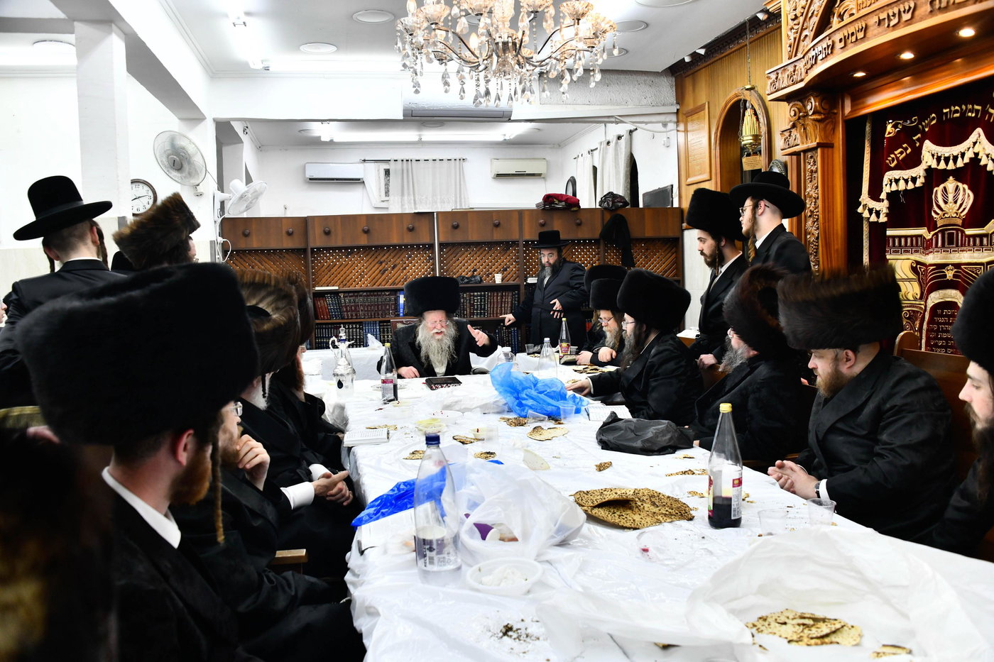 האדמו"ר מקוזמיר בנעילת החג