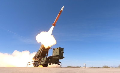 מיירט הפטריוט PAC-3 MSE בשיגור דרמטי.