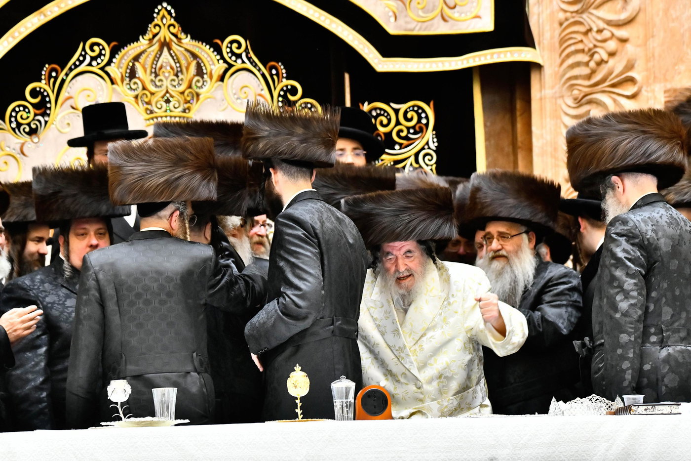 נעילת החג פסח בחצה"ק ויז'ניץ