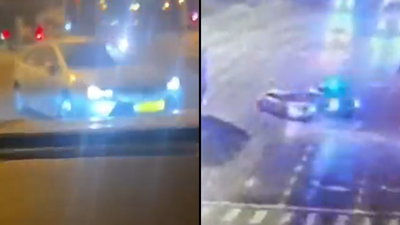 מרדף דרמטי בירושלים: הנהג הקטין התנגש בניידת - כך זה הסתיים | צפו