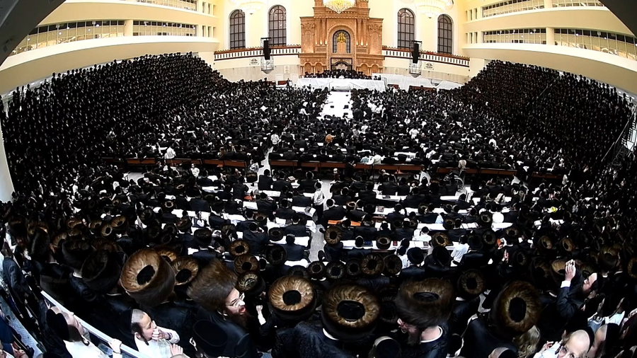 נעילת החג בחצה"ק ויז'ניץ