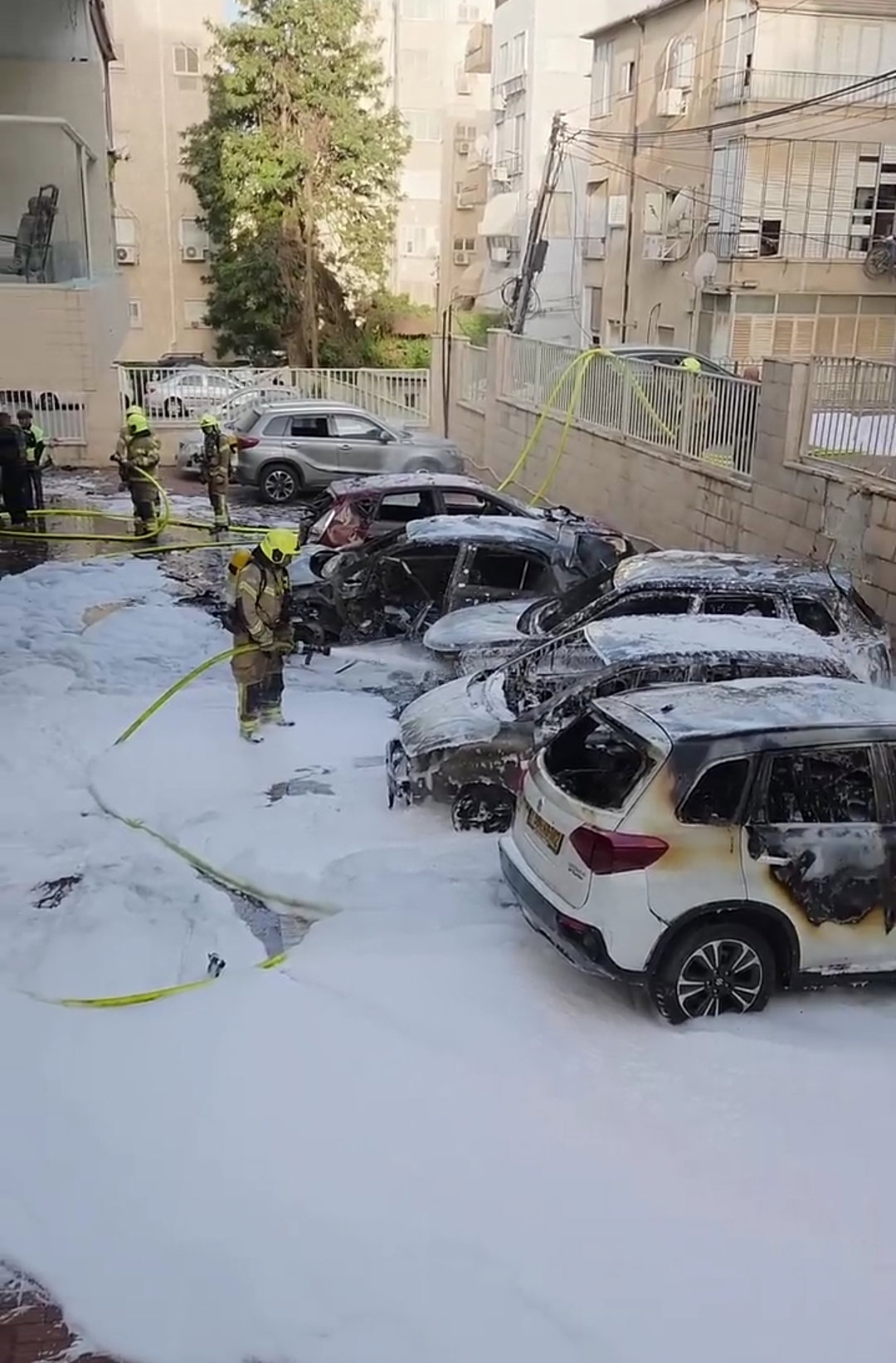 הרכבים שנשרפו