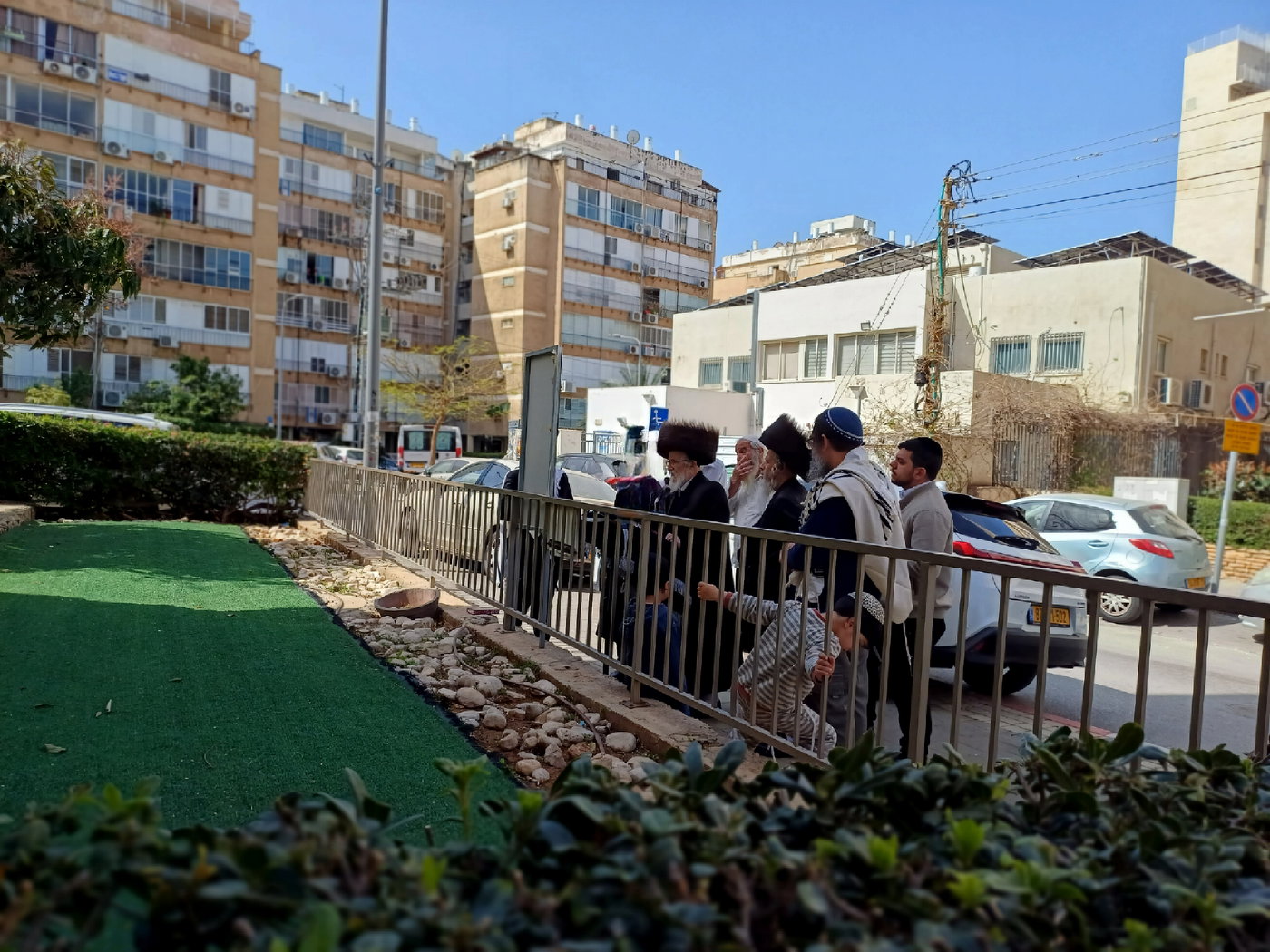האדמו"ר מזלאטשוב בברכת האילנות