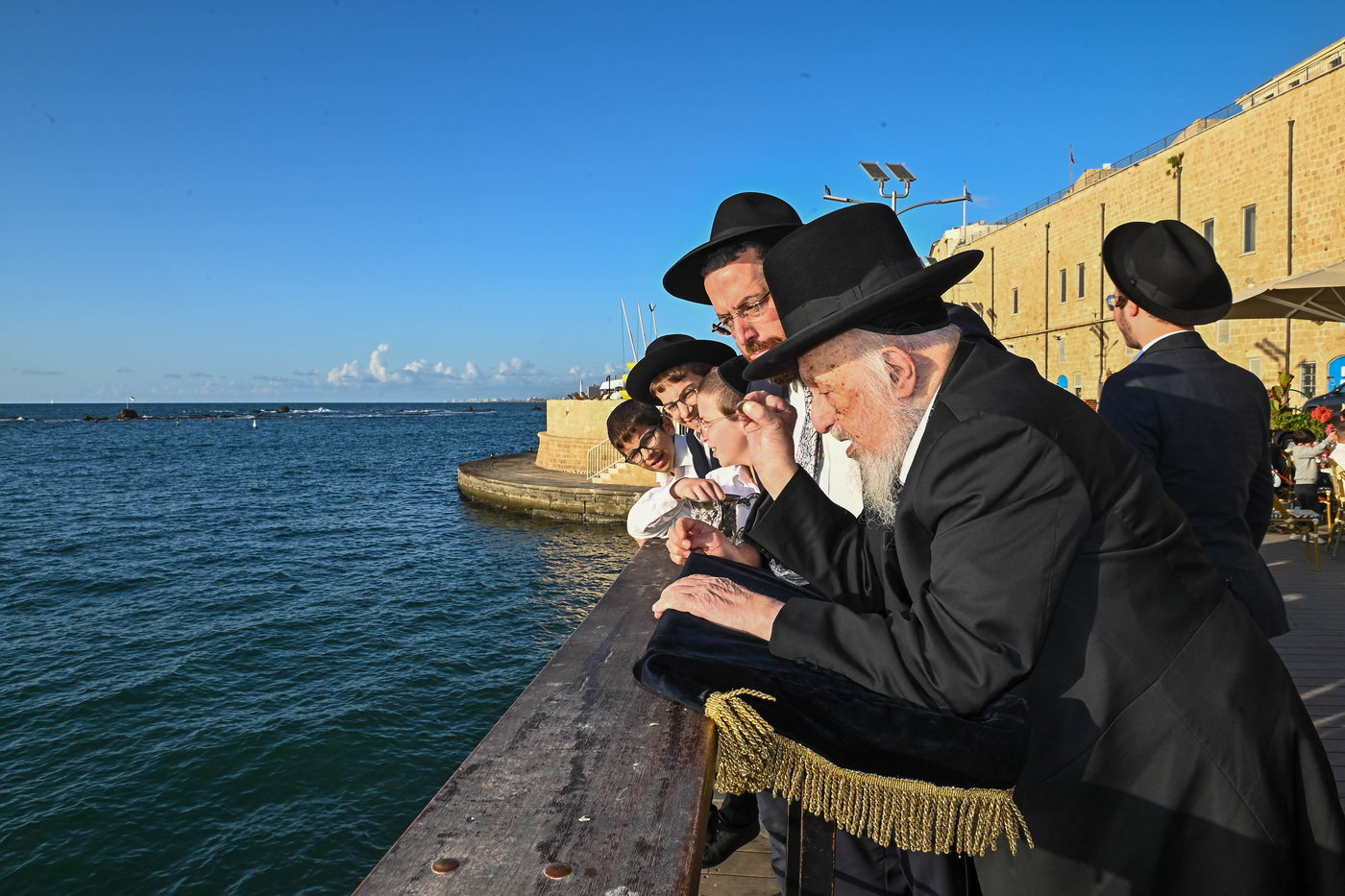 הגרב"ד פוברסקי במעמד ביעור מעשרות