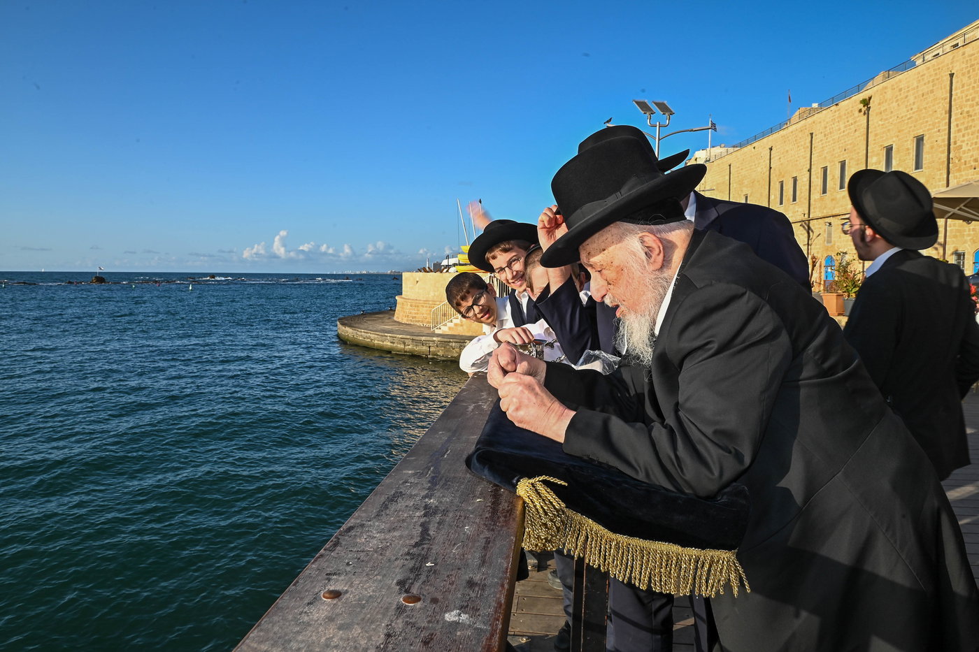 הגרב"ד פוברסקי במעמד ביעור מעשרות