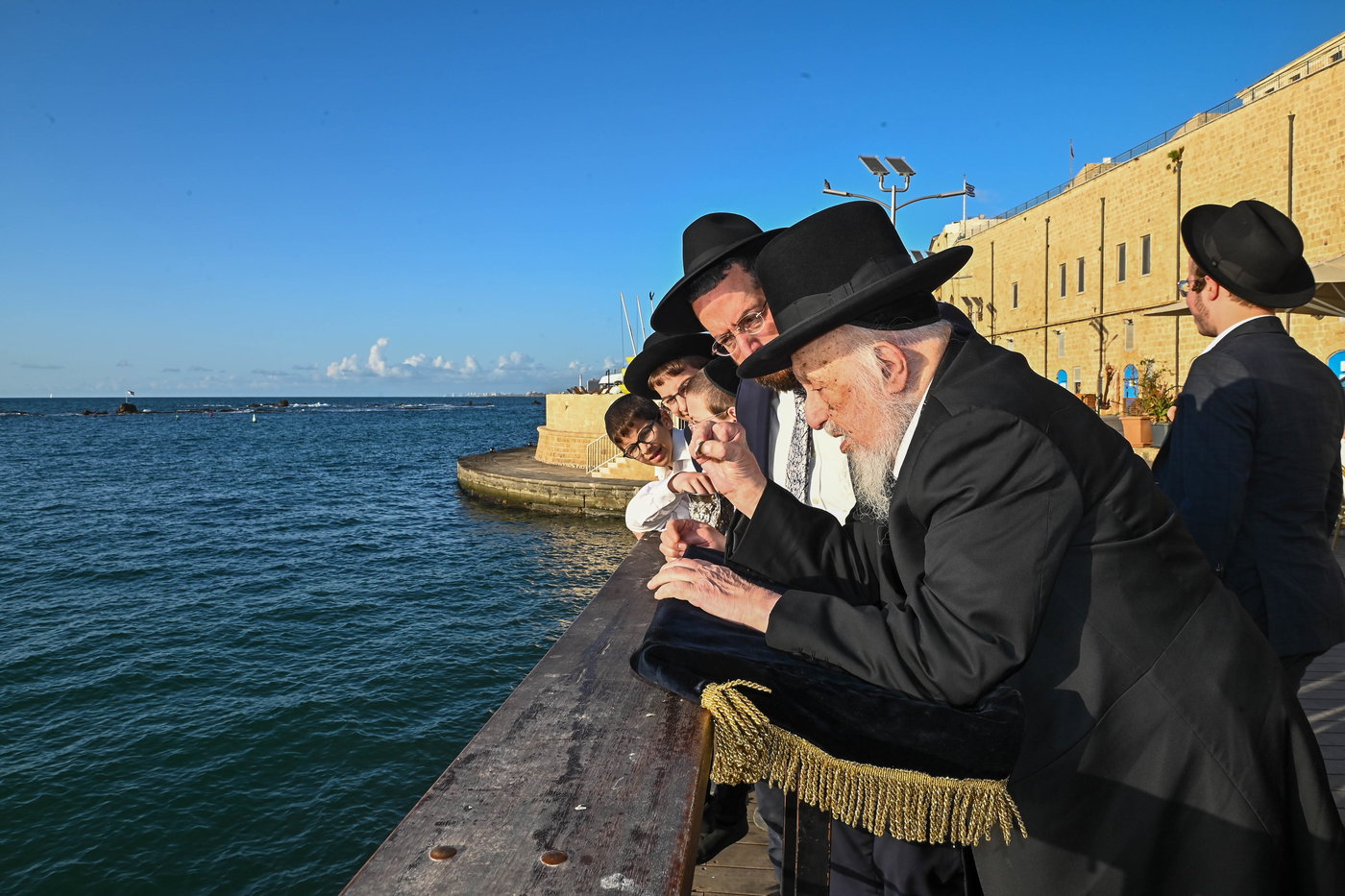 הגרב"ד פוברסקי במעמד ביעור מעשרות