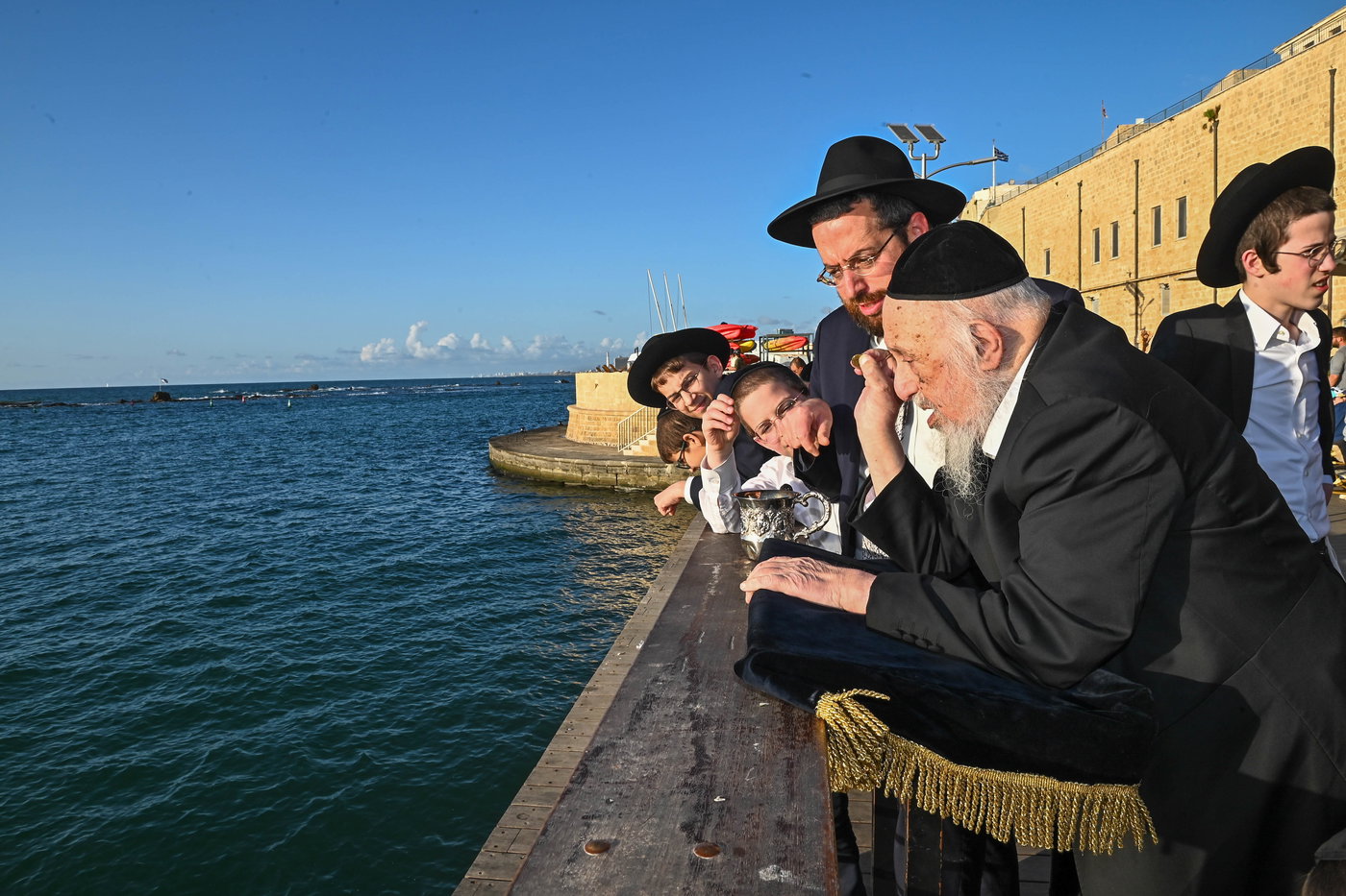 הגרב"ד פוברסקי במעמד ביעור מעשרות