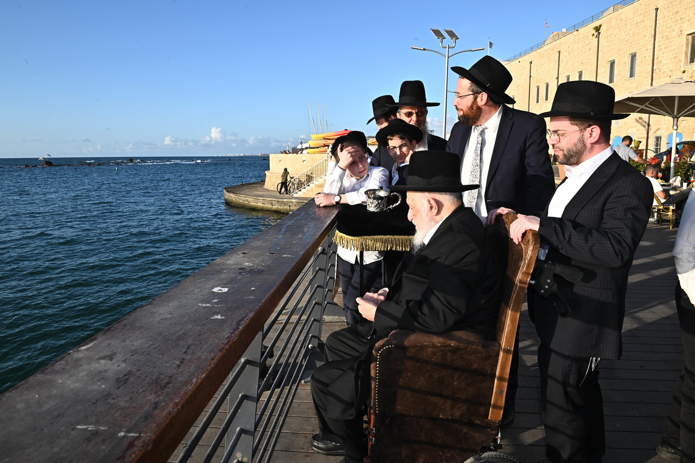 הגרב"ד פוברסקי במעמד ביעור מעשרות