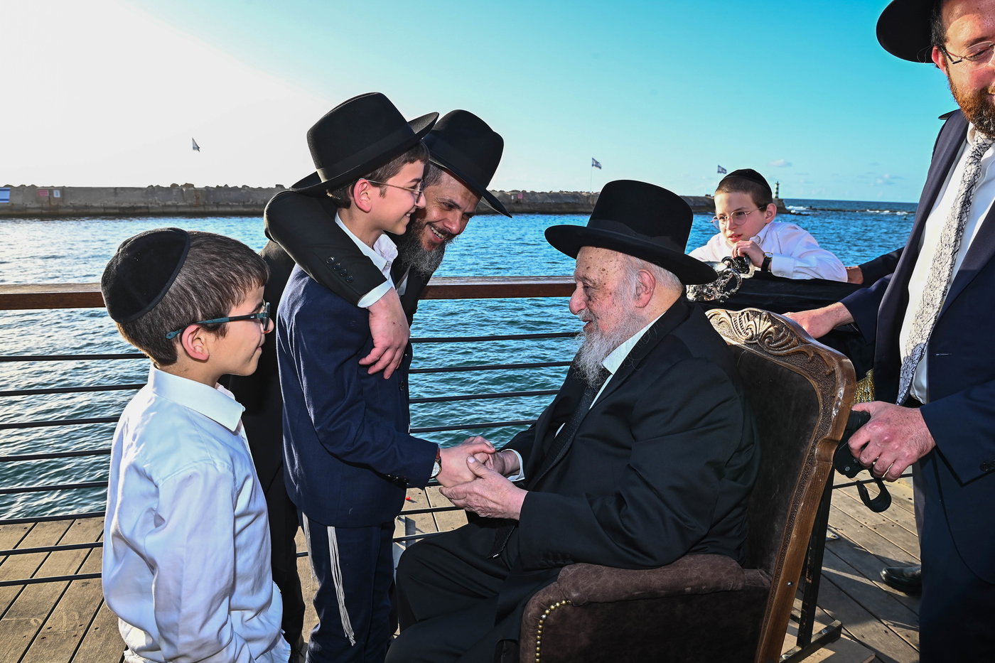 הגרב"ד פוברסקי במעמד ביעור מעשרות