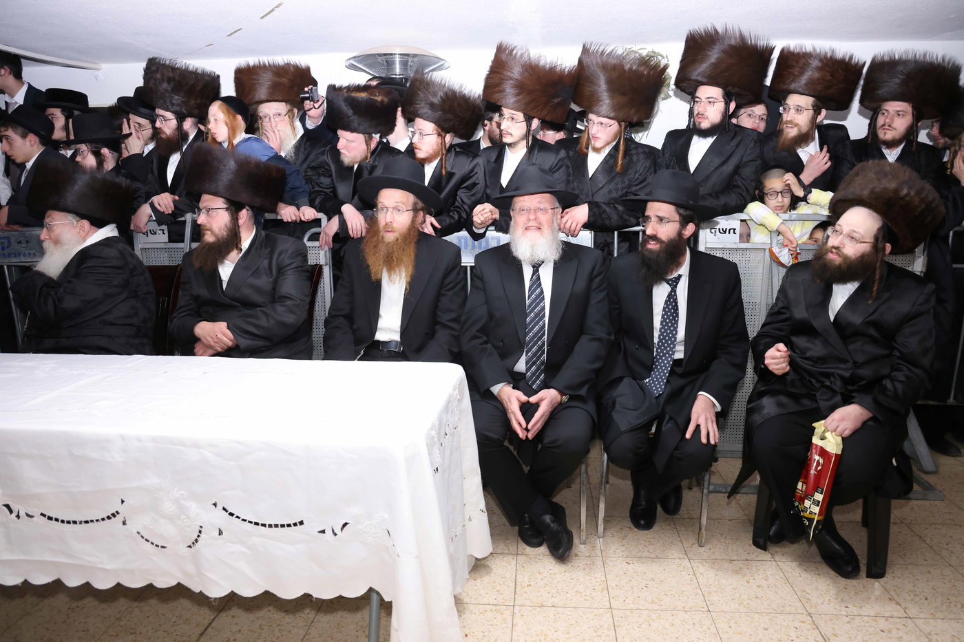 חג הפסח במעונו של הגר"מ שטרנבוך