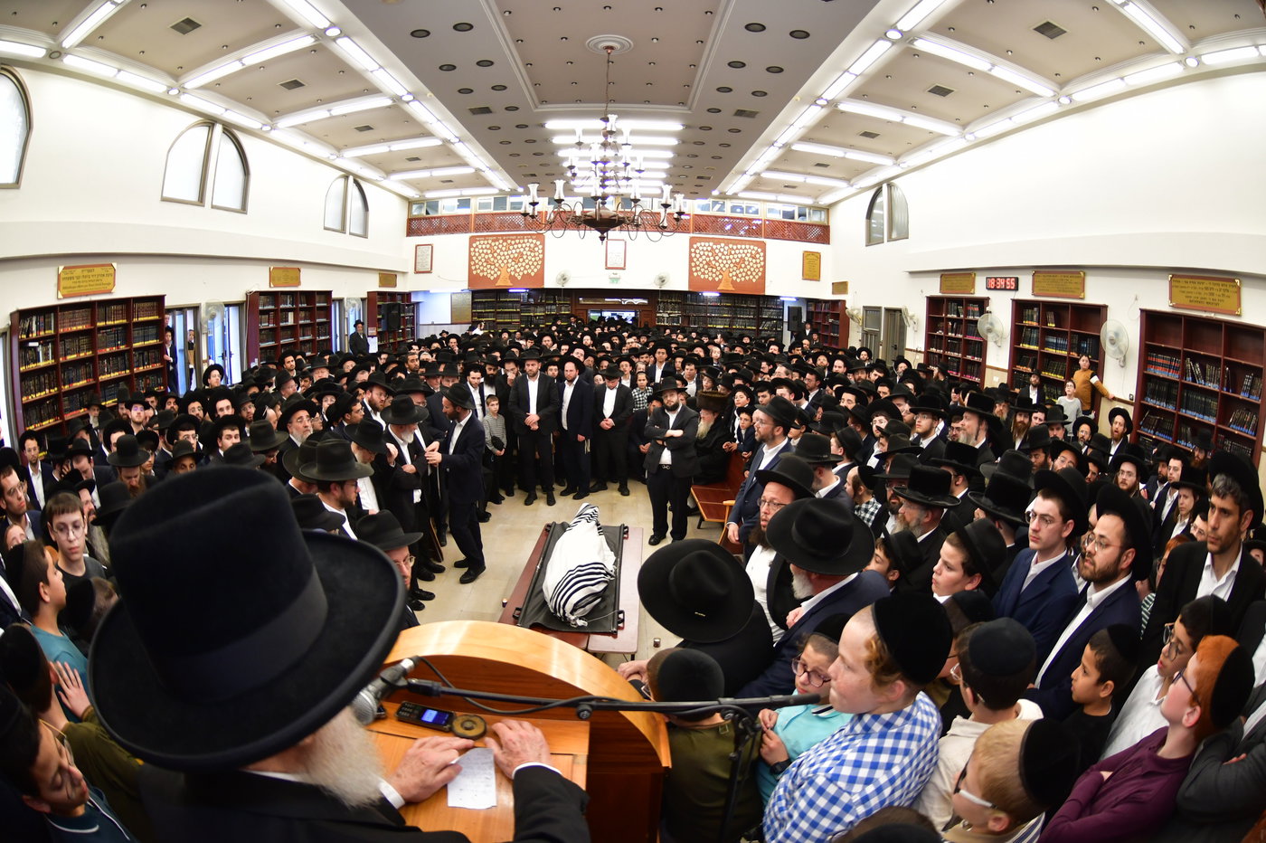 מסע הלויית הגר"א אלטמן זצ"ל