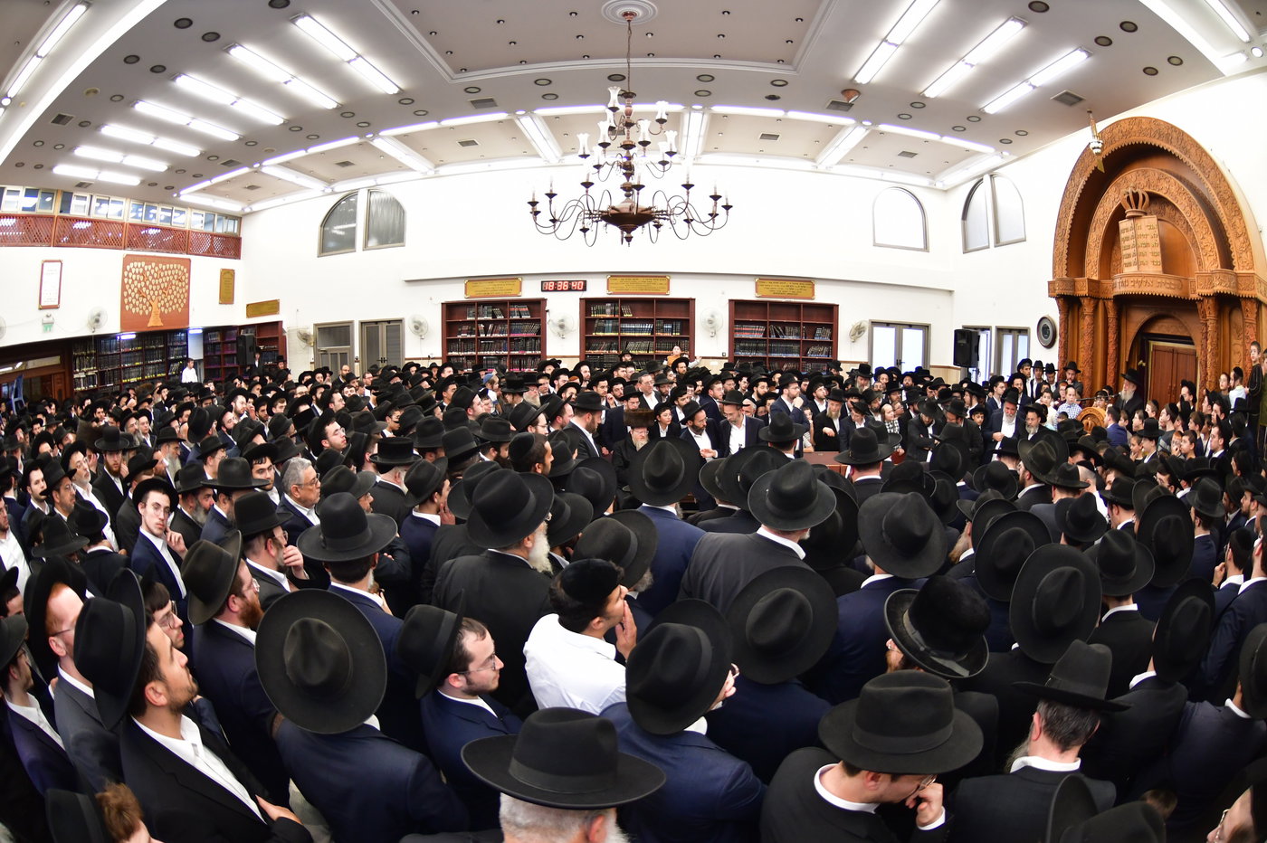 מסע הלויית הגר"א אלטמן זצ"ל