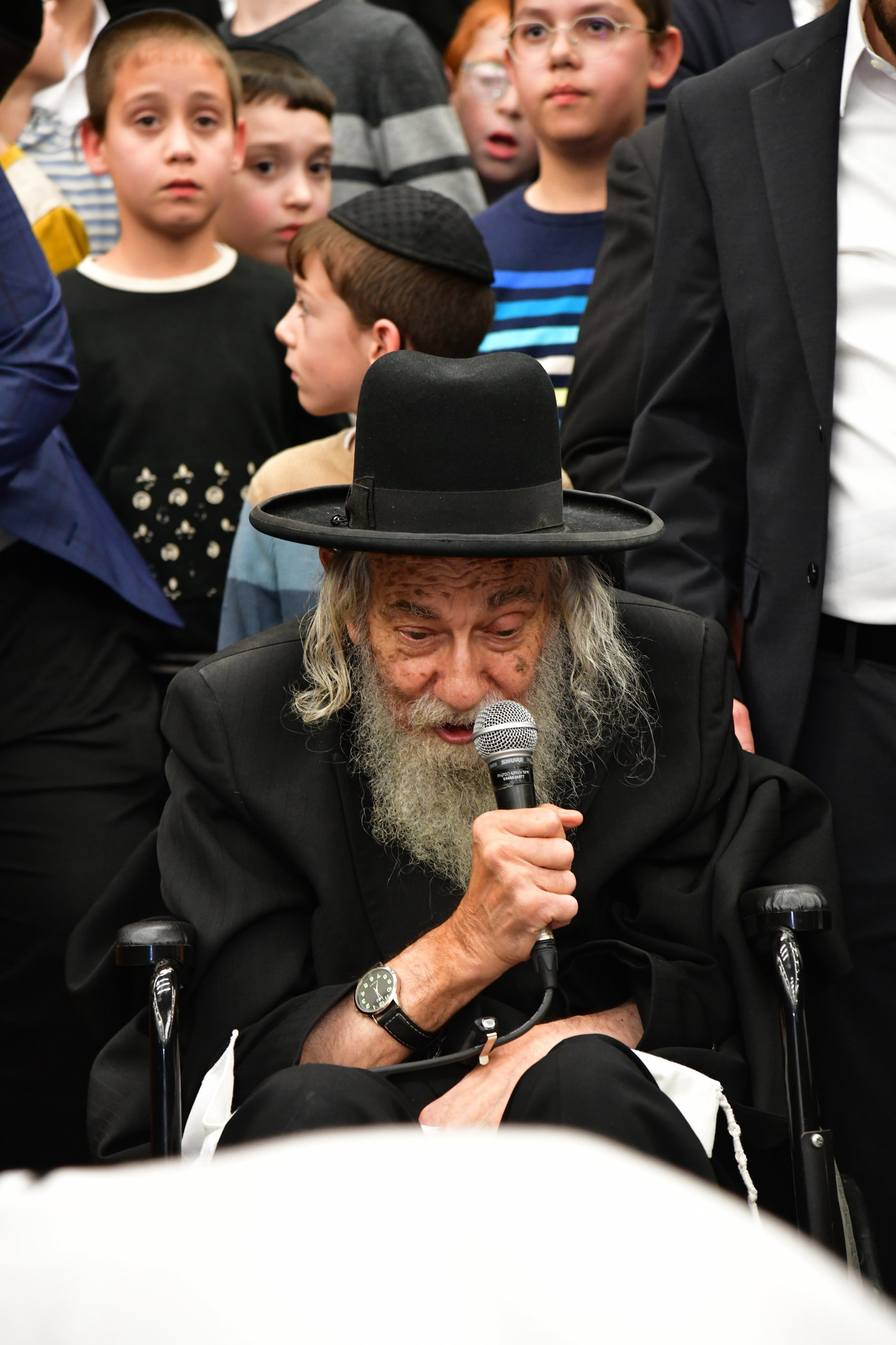 מסע הלויית הגר"א אלטמן זצ"ל