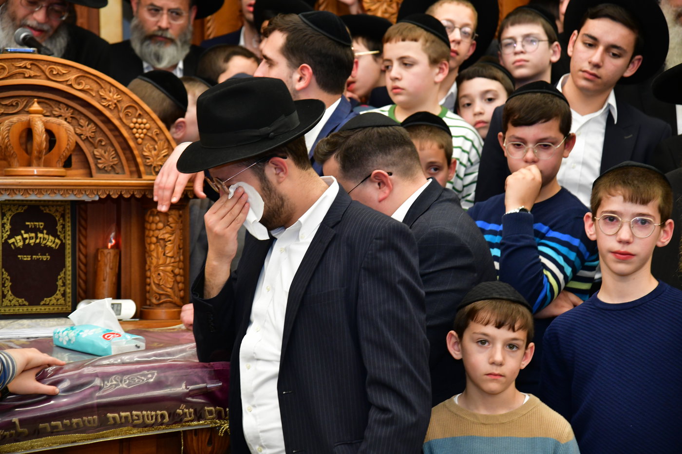 מסע הלויית הגר"א אלטמן זצ"ל