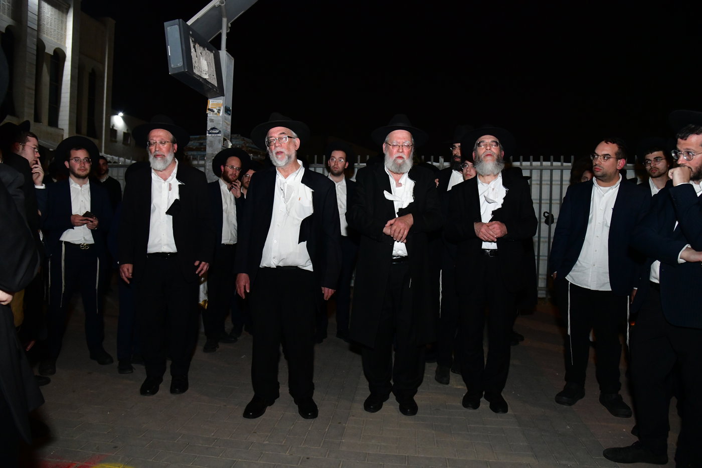 מסע הלויית הגר"א אלטמן זצ"ל