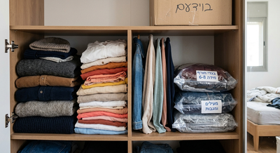 האחסון הכי טוב הוא כזה שלא דורש ממך לפתוח אותו כדי לדעת מה יש בפנים.